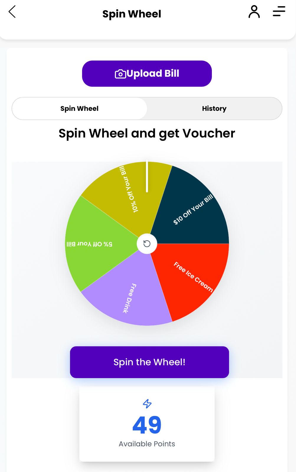EpicLoyalty dashboard showing customer engagement